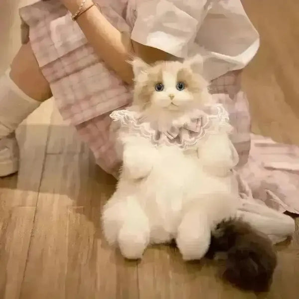 Realistic Live Cat Shaped Backpack - Bear Hugs