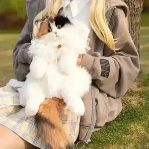 Realistic Live Cat Shaped Backpack - Bear Hugs
