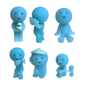 Smiski Living Series Glow In The Dark Figurines