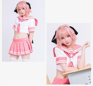 Sailor Seifuku Cosplay Set + Wig - Bear Hugs