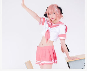 Sailor Seifuku Cosplay Set + Wig - Bear Hugs