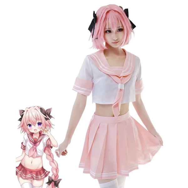 Sailor Seifuku Cosplay Set + Wig - Bear Hugs