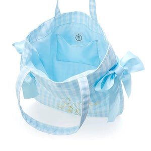 Sanrio x Maison De Fleur Cinnamoroll Gingham Tote Bag - Bear Hugs