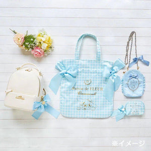 Sanrio x Maison De Fleur Cinnamoroll Gingham Tote Bag - Bear Hugs