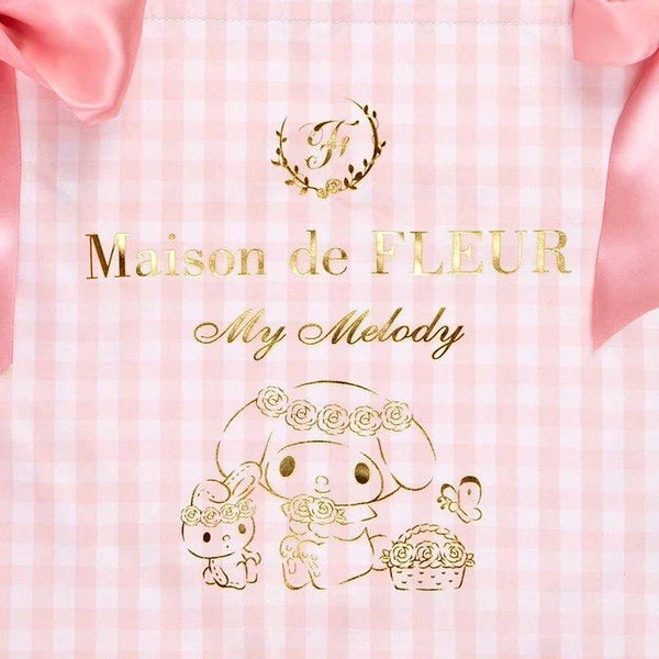 Sanrio x Maison De Fleur My Melody Gingham Tote Bag - Bear Hugs