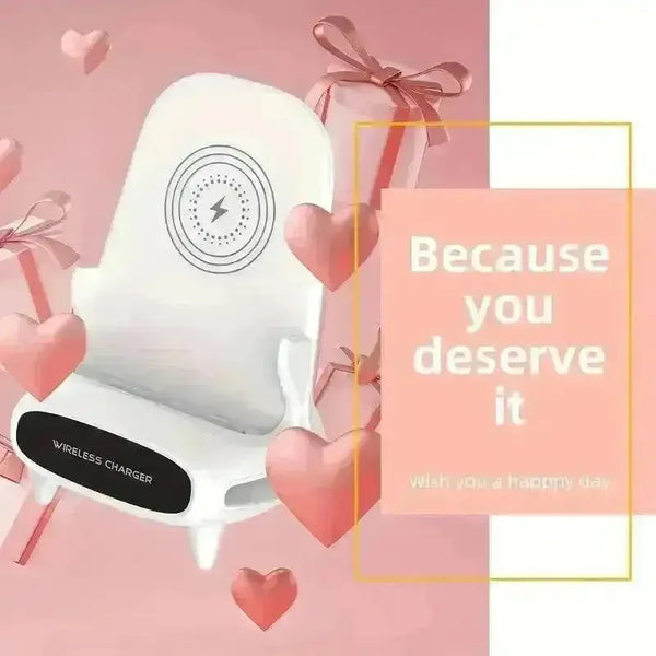 Seat Shaped Fast Wireless Charger - Bear Hugs