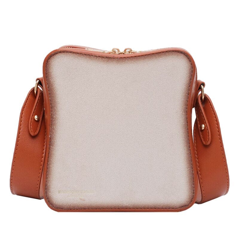 Toast PU Leather Crossbody Bag - Bear Hugs
