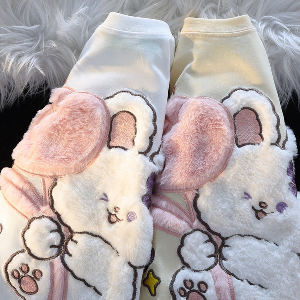 Tulip Bunny Fluffy Tee - Bear Hugs