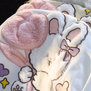 Tulip Bunny Fluffy Tee - Bear Hugs