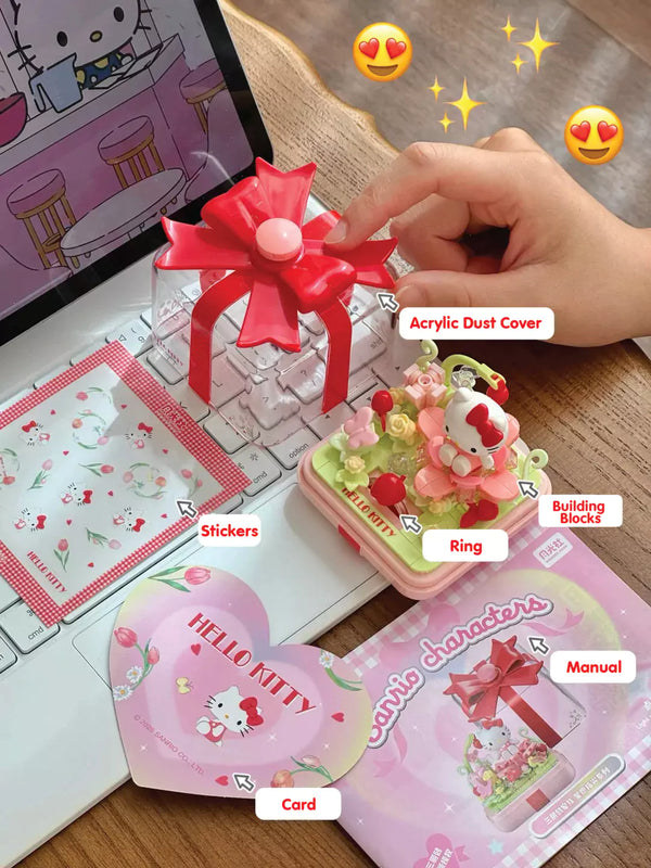 Sanrio Starwish Ring Box Building Blocks